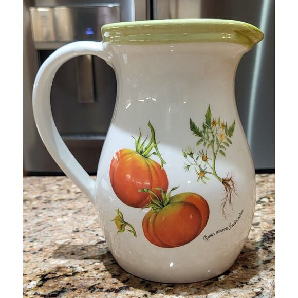 Decorative 8" Pitcher Made in Italy For M&T Distributors - Picture 9 of 16